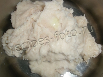 Куриные вареные тефтели из вареного мяса