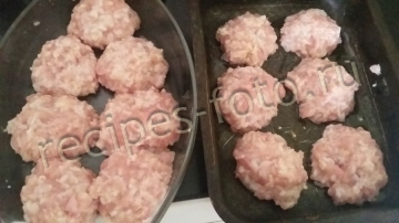 Куриные тефтели в духовке