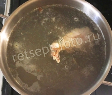 Куриный суп "Растрепа" с тертой картошкой для ребенка 2 года