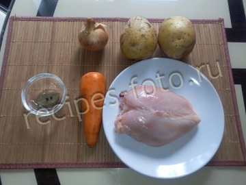 Куриный суп-пюре для детей 1 год