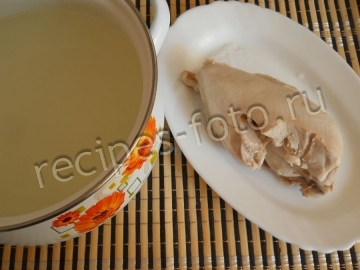 Куриный суп с клецками для ребенка 1,5 года