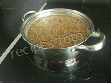 Куриный суп с пшеничной крупой