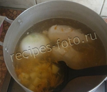 Куриный суп с рисом для детей 1 год