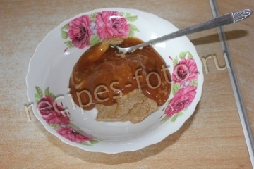 Курица с медом и горчицей в духовке
