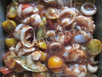 Курица с овощами в духовке