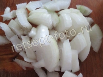 Курица с овсянкой и кабачком в духовке