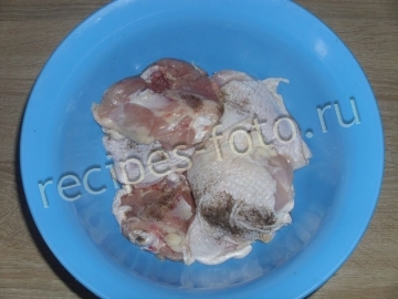 Курица с сыром в духовке