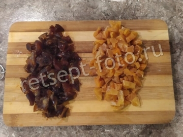 Кутья из риса с сухофруктами, цукатами и маком