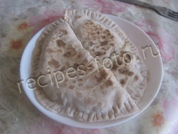 Кутабы с картошкой