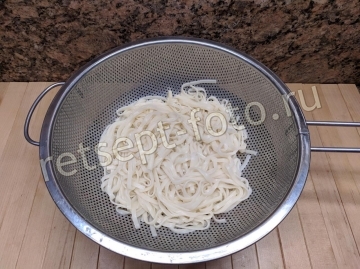 Лапша с курицей и овощами детям от 2-х лет