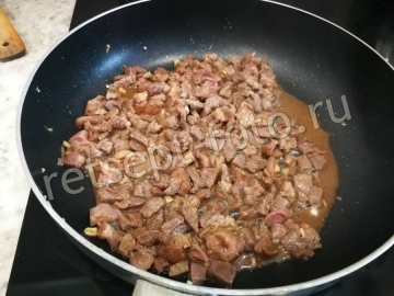 Лапша удон с говядиной и овощами