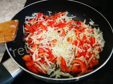 Лапша удон с говядиной и овощами