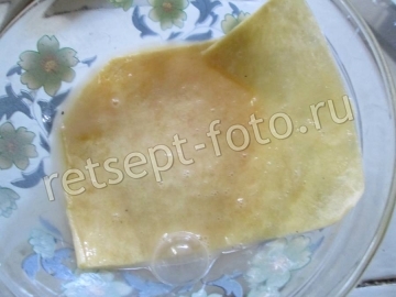 Лаваш жареный с яйцом