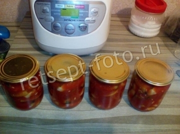 Лечо из огурцов с томатным соком на зиму
