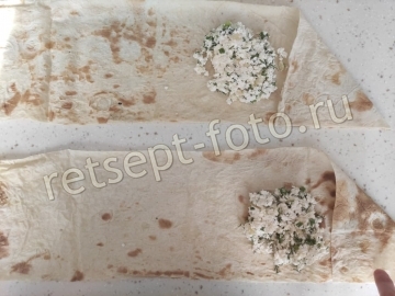 Ленивые хачапури из лаваша с творогом и сыром
