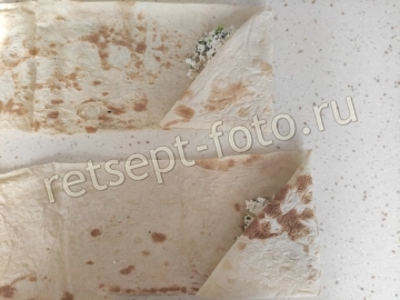 Ленивые хачапури из лаваша с творогом и сыром