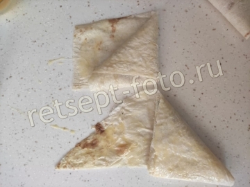 Ленивые хачапури из лаваша с творогом и сыром
