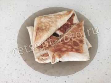 Ленивые хачапури из лаваша с творогом и сыром