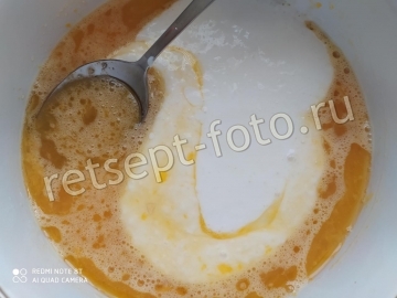Лимонные кексы на кефире с изюмом