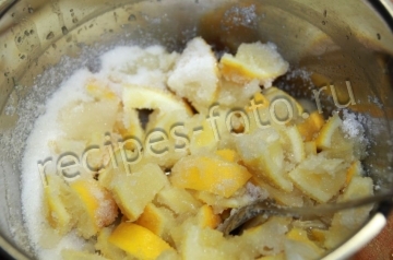 Лимонный пирог с начинкой