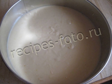 Лимонный торт со сметанным кремом