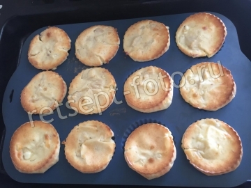 Маффины с курицей и сыром на молоке