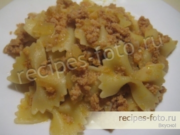 Макароны по-флотски: классический рецепт