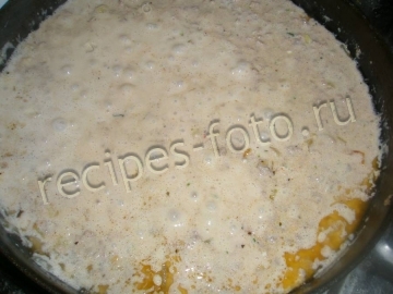 Макароны с фаршем в сметанном соусе