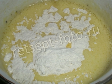 Маковый торт с заварным сметанно-масляным кремом