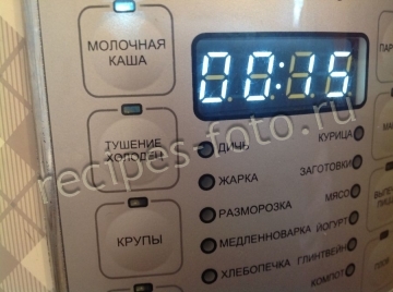 Манная каша с яблоком в мультиварке для детей до 1 года