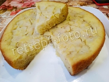 Манник на биолакте с яблоками для детей 1,5 года