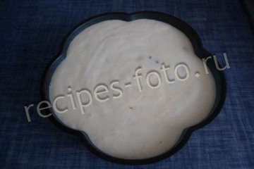 Манник на кефире с изюмом без муки