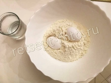 Манты с фаршем и картошкой
