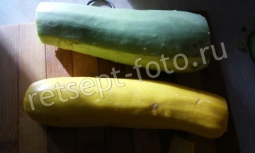 Маринованные кабачки слайсами