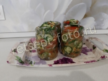 Маринованные овощи ассорти «Лето в банке» на зиму