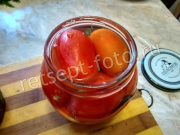 Маринованные помидоры с луком по-мордовски