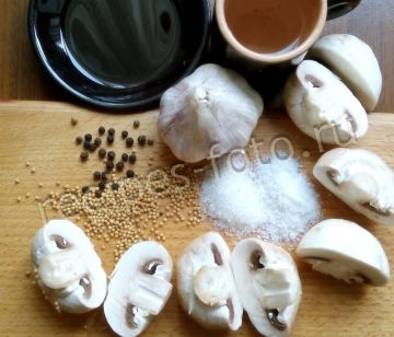 Маринованные шампиньоны на зиму