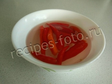 Маринованный горький перец на зиму