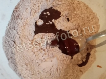 Медовый кекс без сахара, яиц и сливочного масла