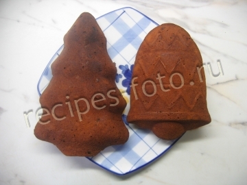 Медовый кекс с имбирем и корицей