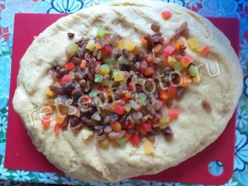 Медовый кулич на желтках