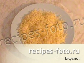 Салат "Мимоза" с сыром
