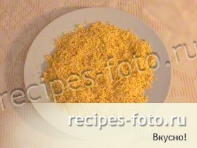 Салат "Мимоза" с сыром