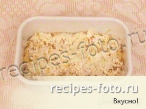 Салат "Мимоза" с сыром