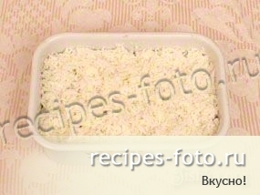 Салат "Мимоза" с сыром