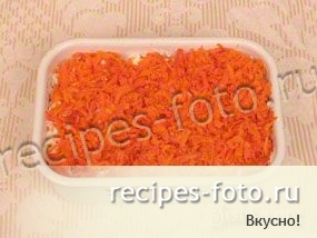Салат "Мимоза" с сыром