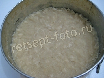 Миндальный торт с марципаном и карамельным кремом