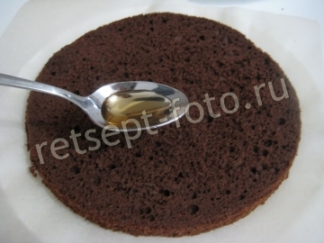 Миндальный торт с марципаном и карамельным кремом