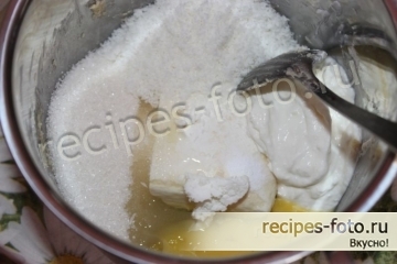 Мини чизкейки с творогом и кокосовой стружкой