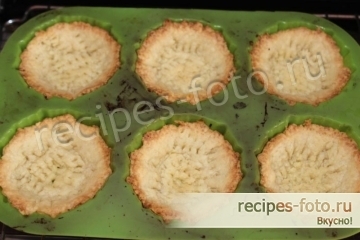 Мини чизкейки с творогом и кокосовой стружкой